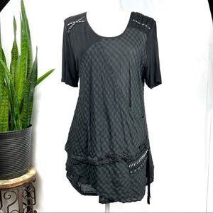DOMIN T4 Large French Design Mini Dress Tunic Fashion House